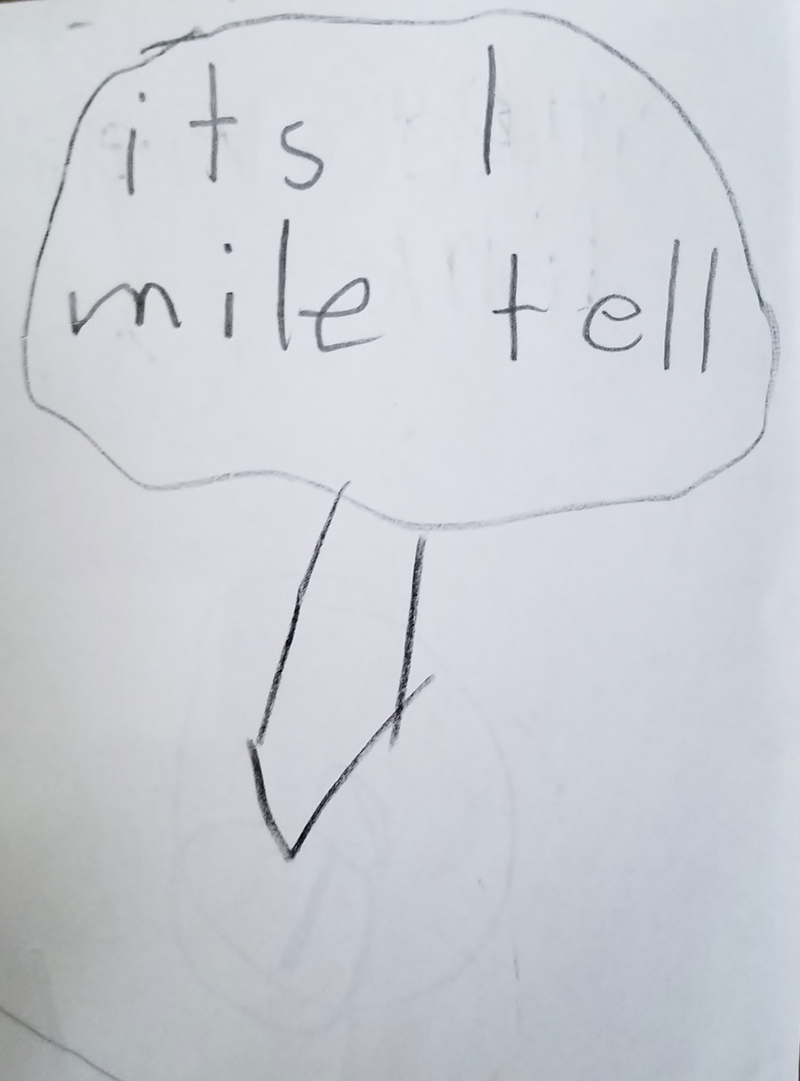 “It’s one mile ‘til...